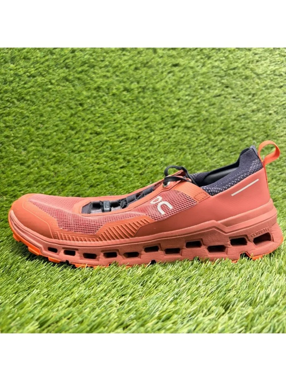 On Cloudultra 2 Mens Size 10.5 Orange Athletic Trail Running Shoes Sneakers